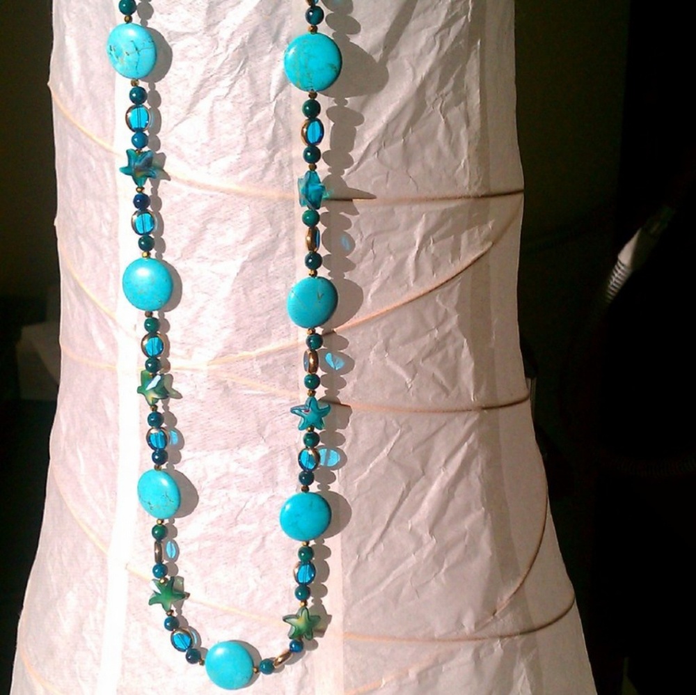 Long Necklace From Etsy
